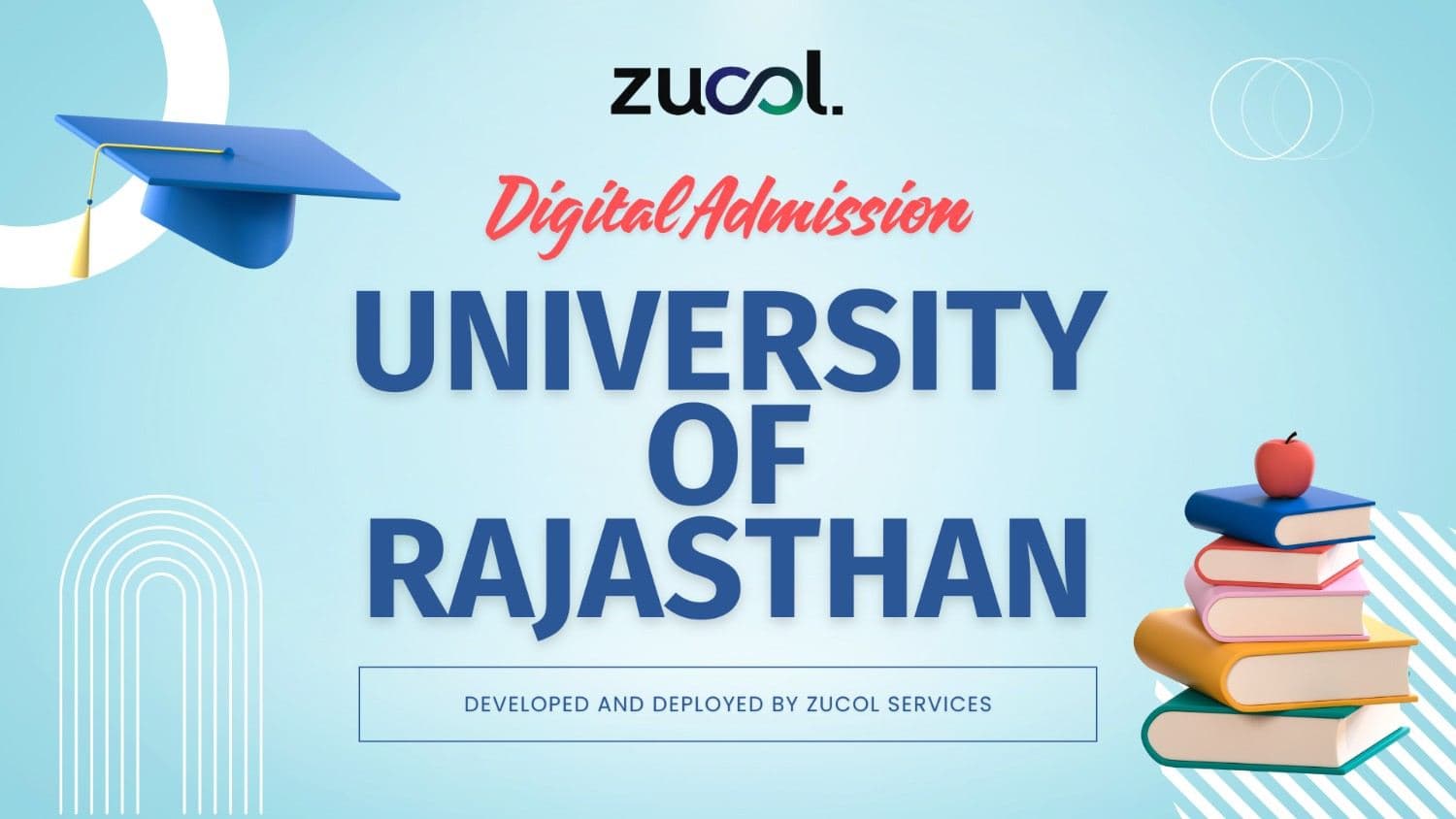 Building a Secure Digital Admission Ecosystem for the University of Rajasthan